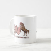 Mug Cheval Peace Love (Devant gauche)