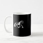 Mug Cheval Peint Équitation équitation Equestre Ide ca (Gauche)