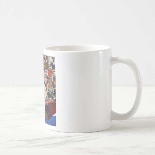 Mug Cheval Pipe Fleur rouge par Joan Miro (Droite)