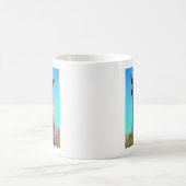 Mug Cheval pourpre avec Bouche verte (Centre)