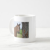 Mug Cheval près d'un arbre (Devant gauche)
