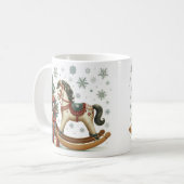 Mug Cheval Rocking de Noël (Devant gauche)