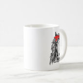 Mug Cheval Rouge Bandana Polka Dot - Laissez-Les Vous  (Devant droit)