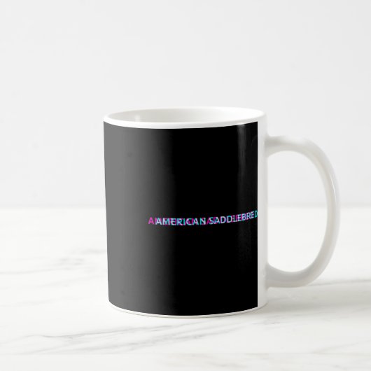 Mug Cheval Saddlebred Élevage cheval équitation (Droite)