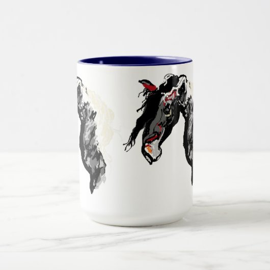 Mug : Cheval sans nom (Centre)