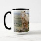 Mug Cheval sauvage errant dans la prairie de Cody (Gauche)