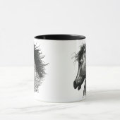 Mug Cheval Sauvage Fougueux (Centre)