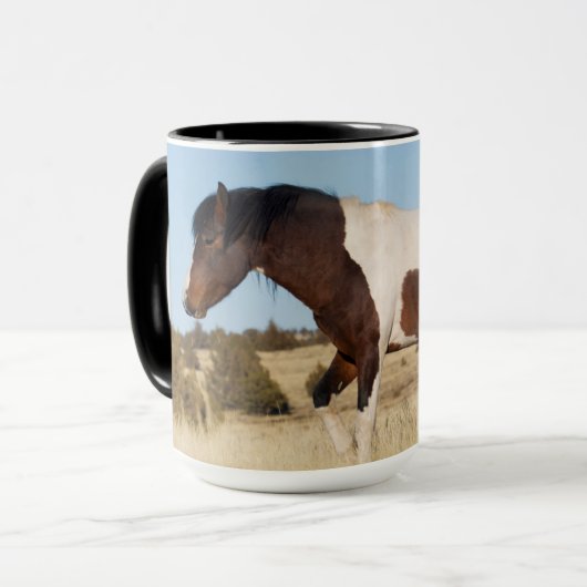 Mug Cheval sauvage, montagnes Steens (Devant gauche)
