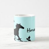 Mug Cheval sauvage noir (Centre)