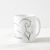Mug Cheval sauvage Thunder_Cove (Devant droit)