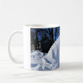 Mug Cheval Snow Sculpture, Québec, Canada (Gauche)