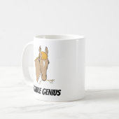 Mug Cheval stable drôle de génie de Donald Trump (Devant gauche)