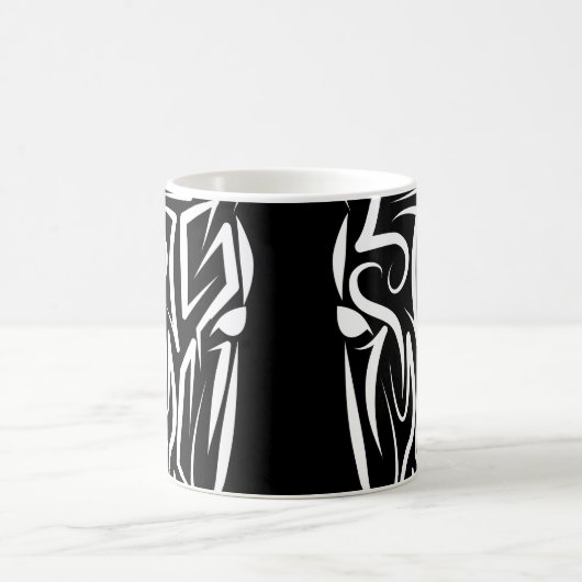 Mug Cheval tribal noir et blanc (Centre)