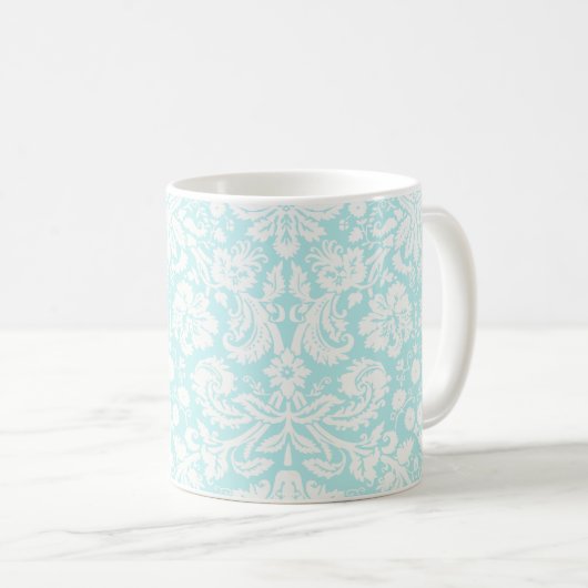 Mug Cheval turquoise (Devant droit)