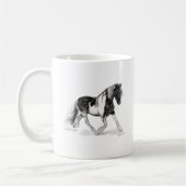 Mug Cheval Tzigane Troie Sur La Boue De Café (Gauche)
