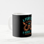 Mug Cheval - Un Poney Est Un Rêve D'Enfance (Devant gauche)