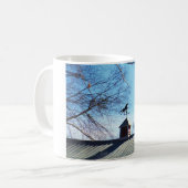 Mug Cheval Vane Météo Ciel Bleu (Devant gauche)