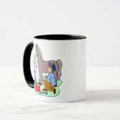 Mug Cheval Vétérinaire Equine Vet Idée cadeau (Devant gauche)