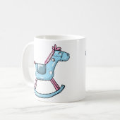 Mug Chevalier à bascule mignon (Devant gauche)