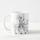 Mug Chevalier à cheval (Gauche)