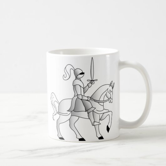 Mug Chevalier à cheval (Droite)