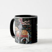 Mug Chevalier à cheval Tuile Montecute Tapisserie (Devant gauche)