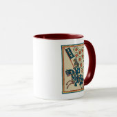 Mug Chevalier Avec Aigle Heraldry, Médiéval Du 14ème S (Devant droit)
