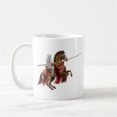 Mug Chevalier avec la lance sur le cheval (Gauche)