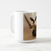 Mug Chevalier de lapin (Devant gauche)