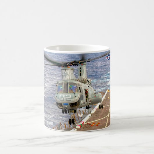 MUG CHEVALIER DE MER CH-46E (Centre)