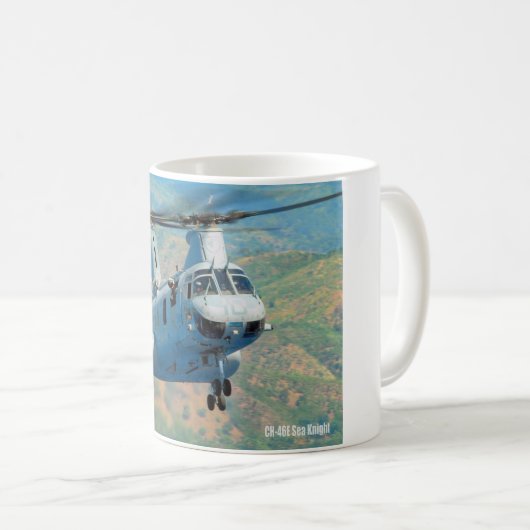 MUG CHEVALIER DE MER CH-46E (Devant droit)
