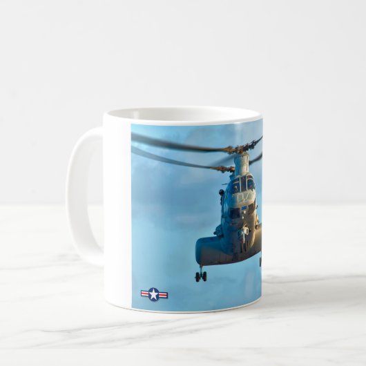 MUG CHEVALIER DE MER CH-46E (Devant gauche)