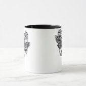 Mug Chevalier de mort Moth Classic - Squelette Coeur m (Centre)