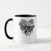 Mug Chevalier de mort Moth Classic - Squelette Coeur m (Gauche)