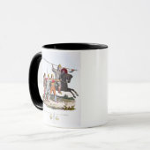 Mug Chevalier et archers normands, 1066, 'du bras (Devant gauche)
