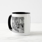 Mug Chevalier médiéval (Devant gauche)