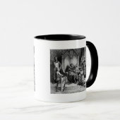 Mug Chevalier médiéval (Devant droit)