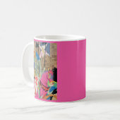 Mug chevalier médiéval à cheval (Devant gauche)