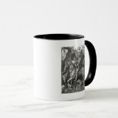 Mug Chevalier, Mort & Diable - Albrecht Dürer c. 1513 (Devant droit)