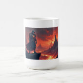 Mug Chevalier noir de flamme (Centre)