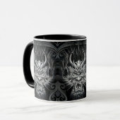 Mug Chevalier soul japonais foncé Samurai (Devant gauche)