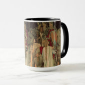 Mug Chevaliers médiévaux de la Table Ronde (Devant droit)