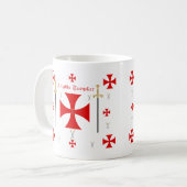 Mug Chevaliers Templar (Devant gauche)