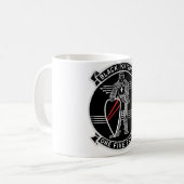 Mug Chevaliers VF-154 noirs (Devant gauche)
