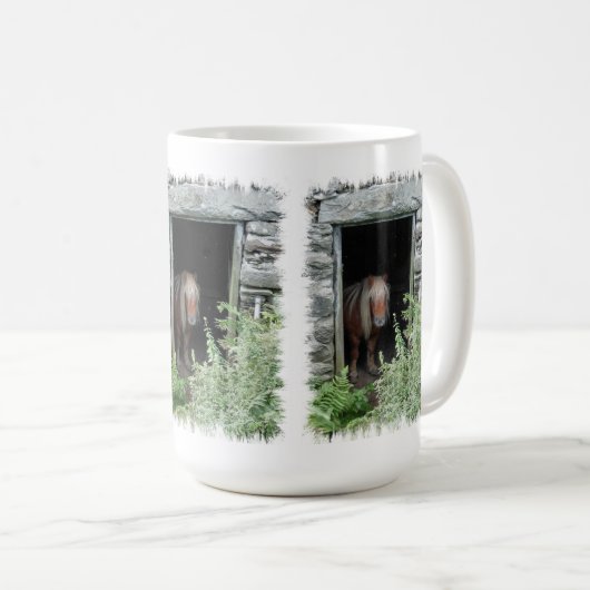 MUG CHEVAUX (Devant droit)