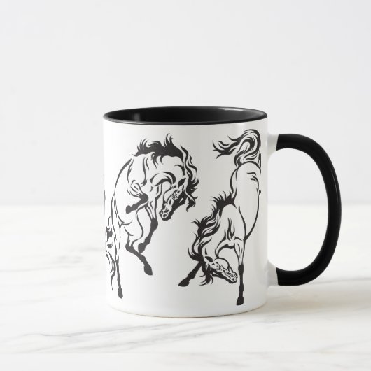 Mug chevaux (Droite)