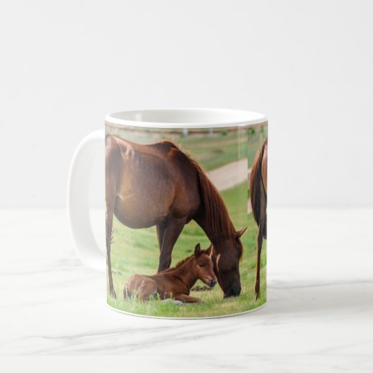 Mug Chevaux (Devant gauche)