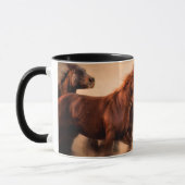 Mug Chevaux au galop (Gauche)