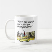 Mug Chevaux - chasseurs de Fox (Gauche)