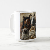 Mug Chevaux, chats et chiens (Devant gauche)